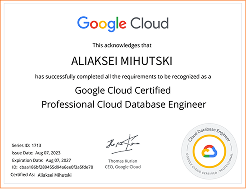 Team certificate