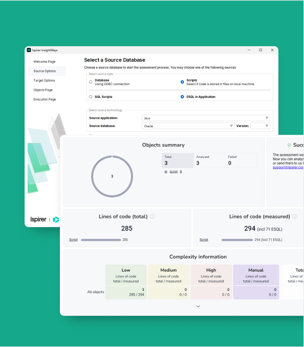 ESQL conversion with InsightWays